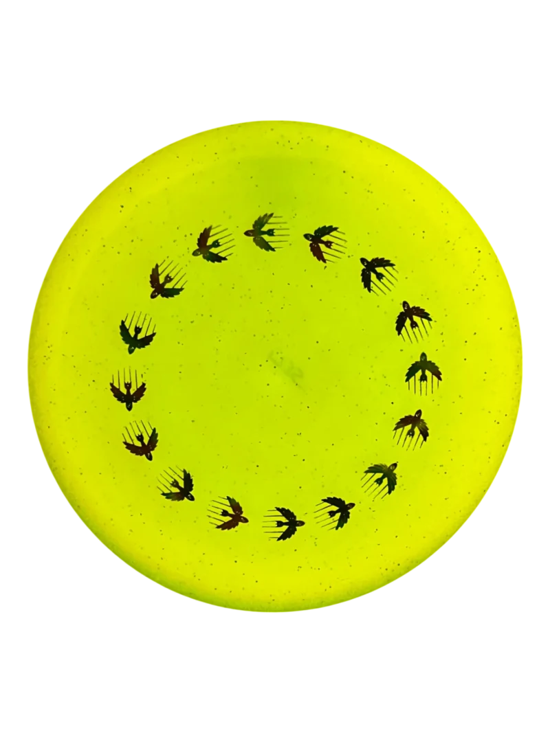 IDMetalFlakeCBlendColorGlowGlyphPeachwJellyBeanBomberRingI4168G.webp
