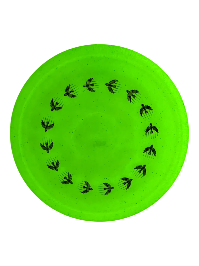 IDMetalFlakeCBlendColorGlowGlyphYellowwBlkGldChkrsBomberRingI4169G.webp