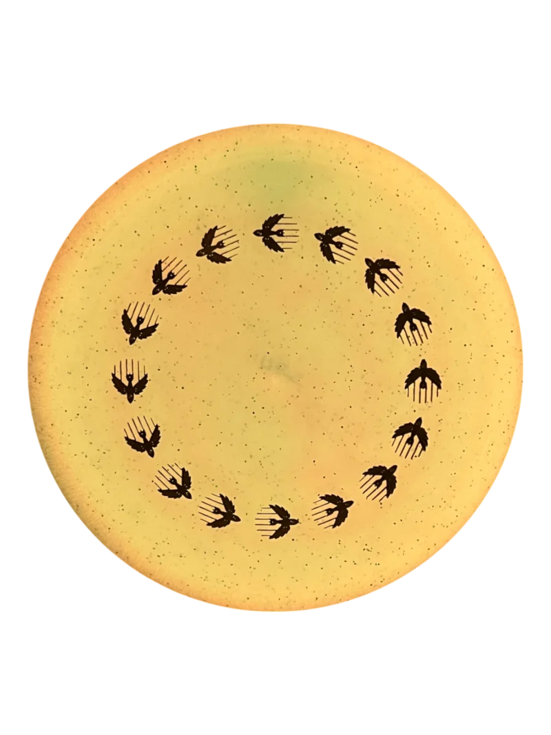 IDMetalFlakeCBlendColorGlowGlyphPinkwGoldBomberRingI4170G.webp